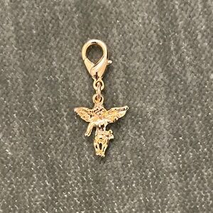 Gold Angel Wing Charm